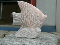 Pesce in pietra